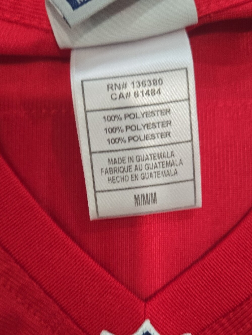 Nike Red Kansas City Chiefs #87 Short Sleeve Women's Jersey - Picture 7 of 8